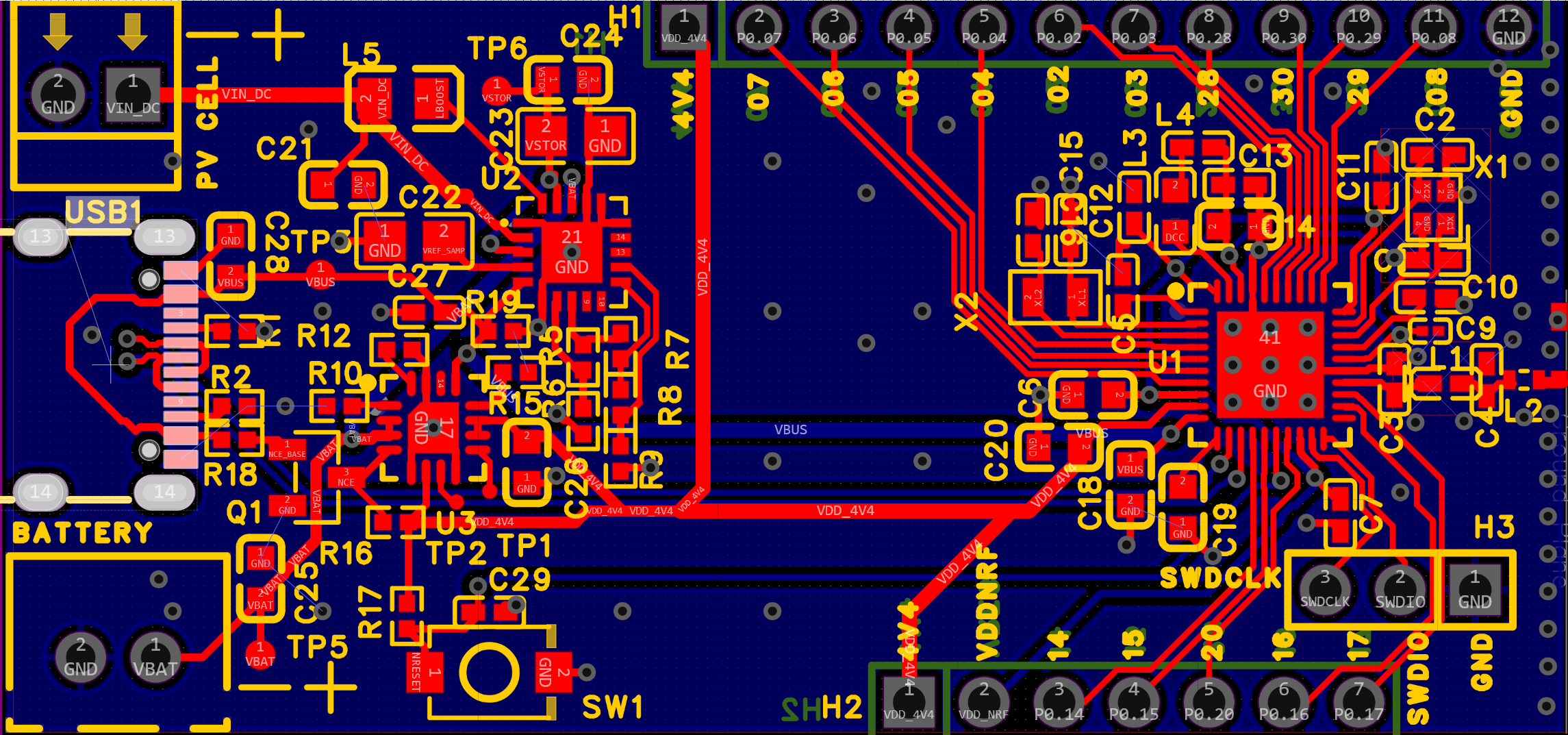Energy Harvesting IOT Development Board